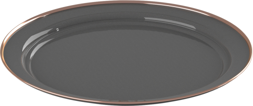 GSI MESA Emaille-Teller 26 cm  - Shadow - Teller