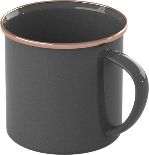 GSI MESA Emaille Trinkbecher 355 ml - Shadow - Becher & Tassen