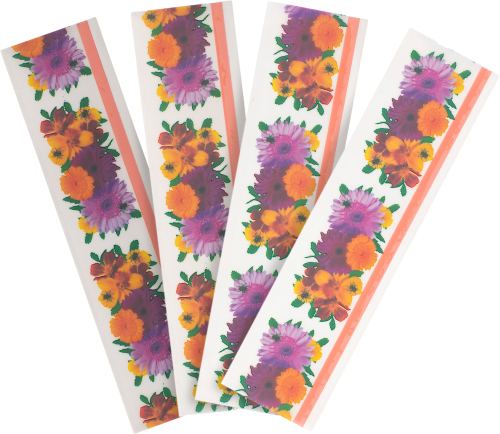 Gardigo Fenster Fliegenfalle Blume 4er Set - Insektenabwehr & Mückenschutz