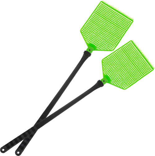 Gardigo Fliegenklatsche 2er Set - Insektenabwehr & Mückenschutz