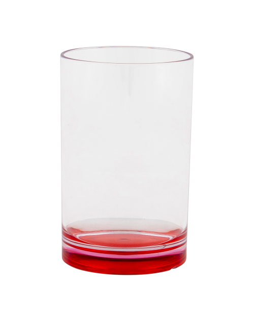 Gimex Colour Line Wasser Glas mit farbigem Boden Rainbow 4tlg. - Gläser