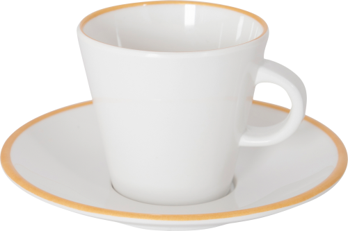 Gimex - Linea Line - Espresso Set - Gold - 85 ml - 2 Stück - Becher & Tassen