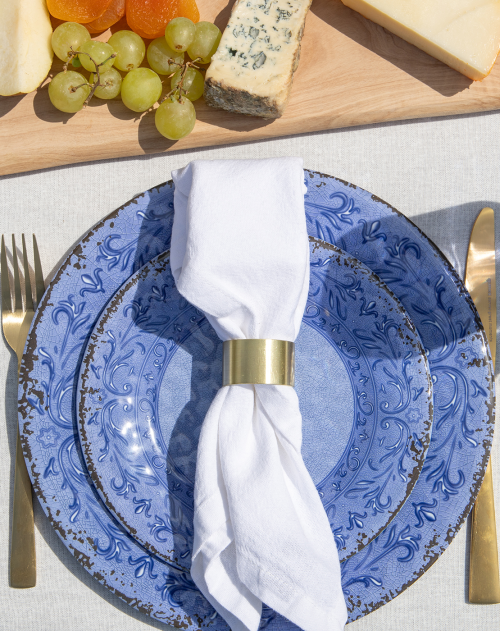 Gimex Stone line Essteller 27 cm azure - Teller