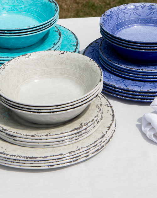 Gimex Stone line Essteller 27 cm sand - Teller