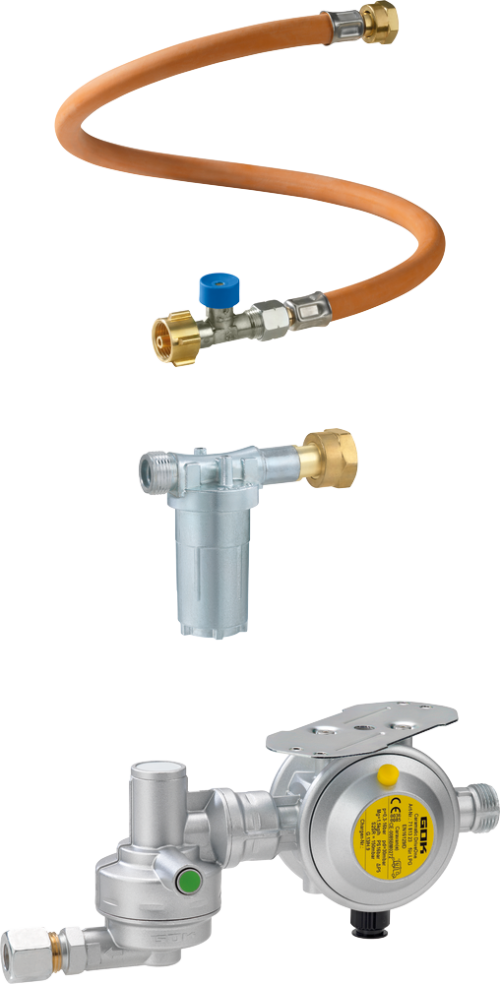 Gok Caramatic DriveOne Set horizontal - Gasdruckregler Fahrzeug