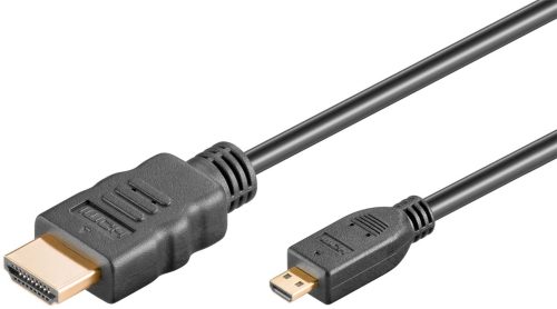 Goobay HDMI/Micro HDMI Kabel mit Ethernet 5,0 m - Sat-Zubehör