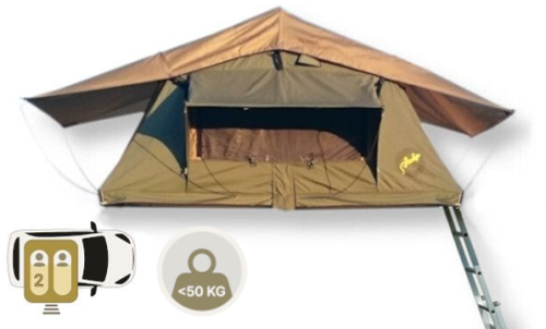 Gordigear Tanami Ultra Light Dachzelt 130 cm für 2 Personen - 2-Personen Zelte