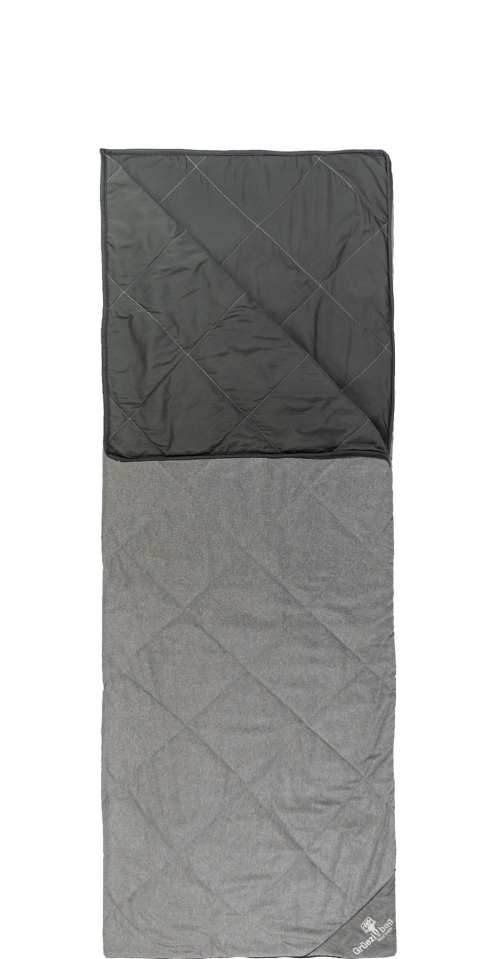 Grüezi Bag WellhealthBlanket Wool Melange Schlafsack grau - Schlafsäcke