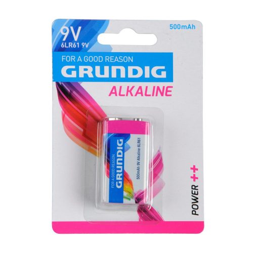 Grundig Alkaline Batterie E-Block 9V / 500 mAh - Leuchten Zubehör