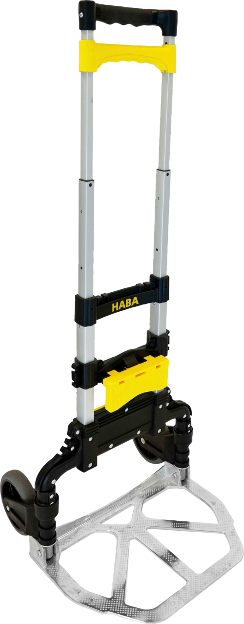 HABA Alu-Carry 60 Transportwagen mit Klemmbefestigung und 60 kg Tragkraft - Bollerwagen und Trolleys