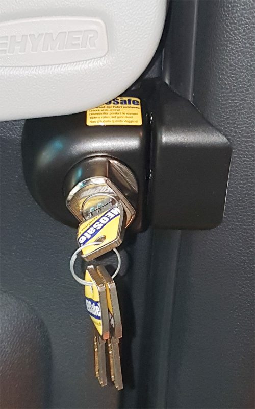 HEOSafe Mercedes Sprinter ab Bj. 2018 Diebstahlschutzschlösser 2 Stück abschließbar - Türschlösser von HEOSolution