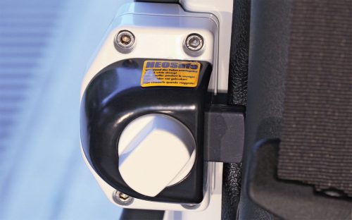 HEOSafe Renault Master, Opel Movano 2000-2010, Iveco Daily 2000-2014 Diebstahlschutzschlösser 2 Stück mit Arretierung - Türschlösser von HEOSolution