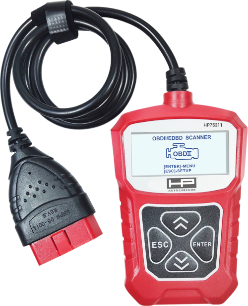 HP Autozubehör OBD 2 Diagnosegerät zur Fehlerauslesung - Erste Hilfe &  Pannen-Zubehör