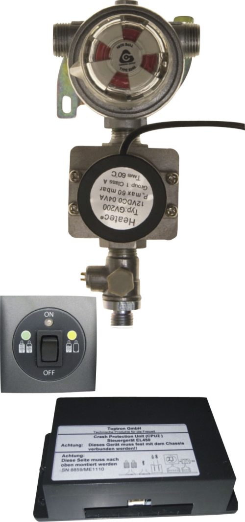 HPV Multimatik-CPU Steuereinheit für 2-Flaschen-Umschaltanlage - Gasdruckregler Fahrzeug