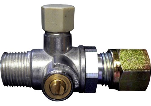 HPV SRV Prüfventil mit Absperreinrichtung 10 mm - Ventile & Gashähne