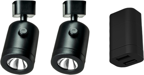 Haba 2er Strahler-Set Lanciano S mit Doppel-USB Dose - Einbauleuchten & Leuchtmittel