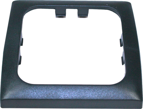 Haba Abdeckrahmen 1-fach Opal C-line anthrazit - Schalter, Taster & Rahmen