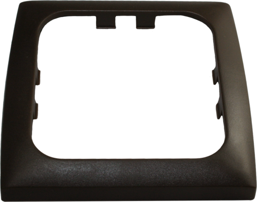 Haba Abdeckrahmen 1-fach Opal C-line braun - Schalter, Taster & Rahmen