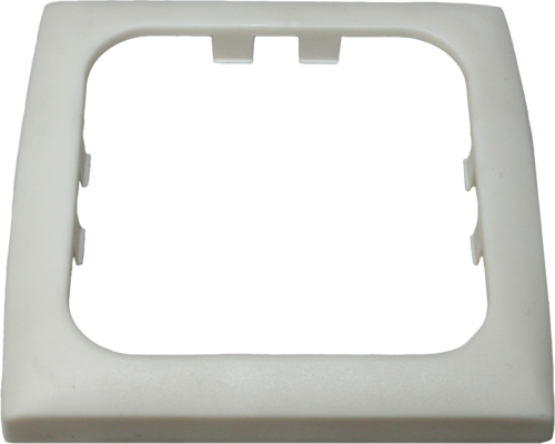 Haba Abdeckrahmen 1-fach Opal C-line weiß - Schalter, Taster & Rahmen
