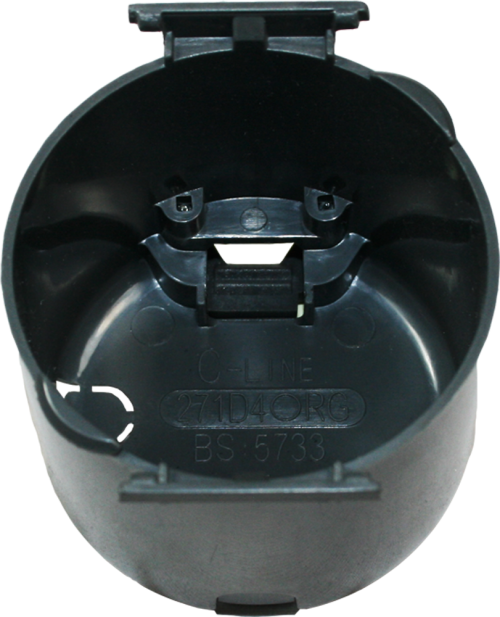 Haba Einbaudose mit Zugentlastung C-Line grau - Sonstiges Zubehör