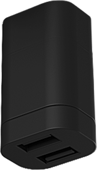 Haba Lanciano Doppel USB Dose einzeln - Einbauleuchten & Leuchtmittel