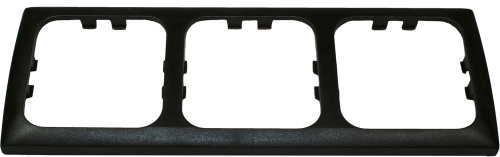 Haba dreifach Abdeckrahmen für Steckdose Schalter - Schalter, Taster & Rahmen