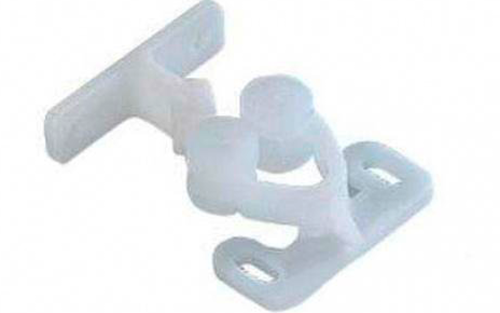 Häfele Doppel-Rollenschnäpper weiß - Scharniere, Beschläge & Möbelzubehör