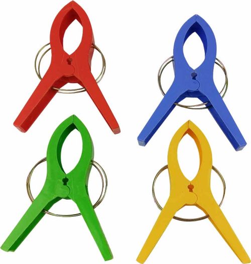 Handtuch-Halter 4er Set bunt - Badespaß von Happy People