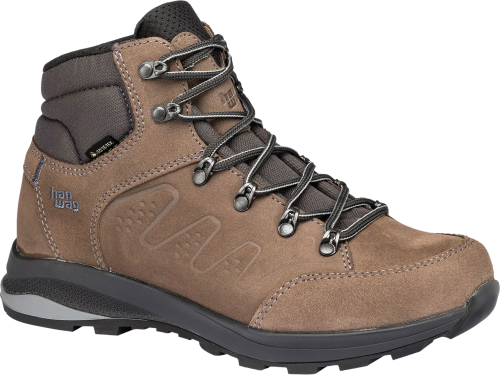 Hanwag Torsby SF Extra GTX Damen Wanderschuhe cappucino light grey  hellbraun 8 - Damenschuhe