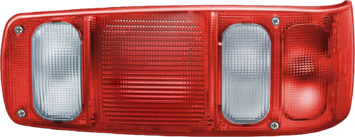 Hella Heckleuchte Caraluna I 12 Stk mit Rückstrahllicht / Seitenmarkierungslicht / Blinklicht / Bremslicht / Schlusslicht / Rückfahrlicht rechts - Fahrzeugbeleuchtung außen