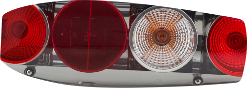 Hella Heckleuchte Caraluna II 10 Stk mit Nebelschlusslicht / Rückstrahler / Bremslicht / Schlusslicht / Blinklicht links - Fahrzeugbeleuchtung außen