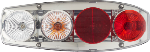 Hella Heckleuchte Caraluna II 10 Stk mit Rückstrahler / Schlusslicht / Bremslicht / Rückfahrlicht / Blinklicht rechts - Fahrzeugbeleuchtung außen