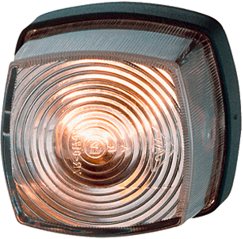 Hella Lichtscheibe Ersatz für Positionsleuchte Eckig Fahrzeugseite links / rechts - Fahrzeugbeleuchtung außen