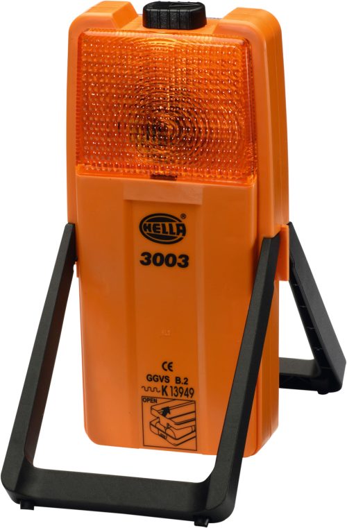 Hella Modell 3003 Warn- und Arbeitsleuchte mit Befestigungshalter - Erste Hilfe &  Pannen-Zubehör