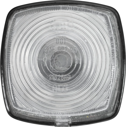 Hella Positionsleuchte Halogen 12/24V für Fahrzeugseite rechts / links weiß - Fahrzeugbeleuchtung außen