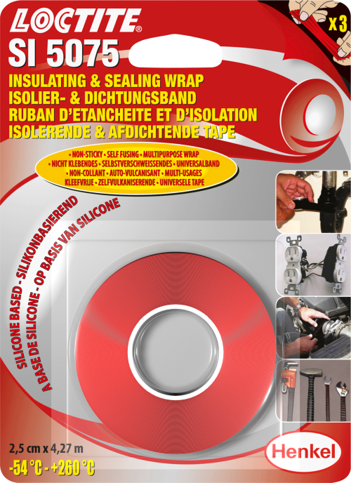 Henkel Loctite SI 5075 Silikonband selbstverschweißend 4,27 m - Klebstoffe & Dichtmittel
