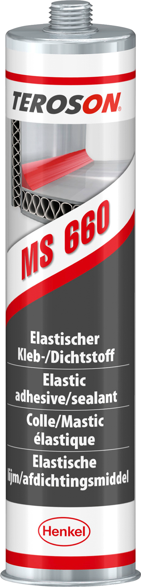 Henkel Teroson MS 660 silanmodifizierter Kleb- und Dichtstoff 310 ml - Klebstoffe & Dichtmittel