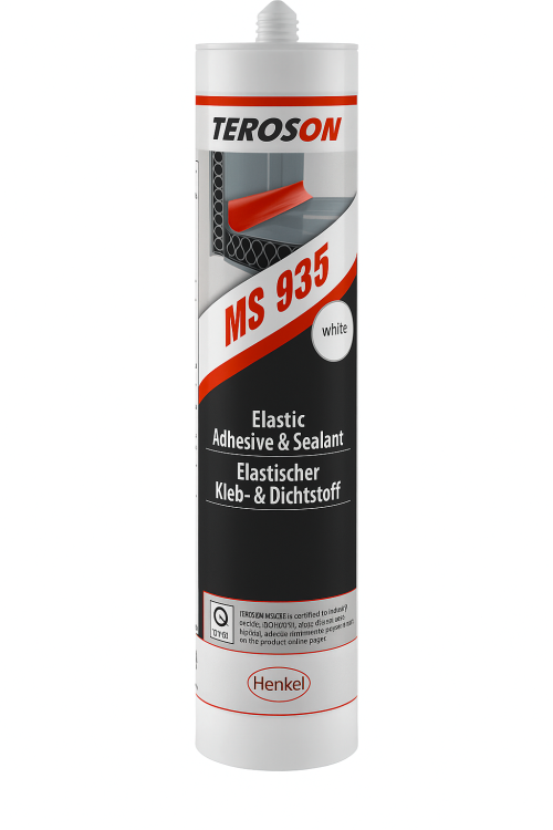 Henkel Teroson MS 935 elastischer Kleb- und Dichtstoff weiß 290 ml - Klebstoffe & Dichtmittel
