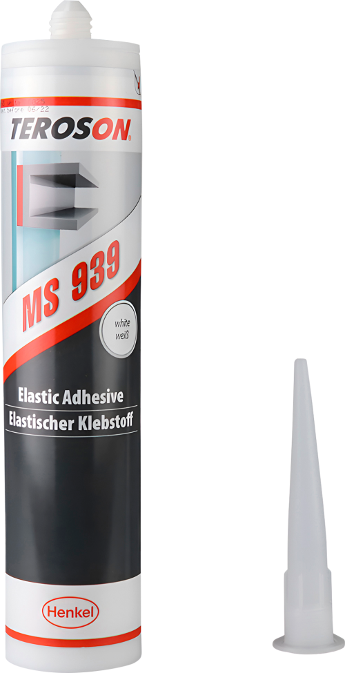 Henkel Teroson MS 939 Kleb- und Dichtstoff für elastische Verklebungen 290 ml weiß - Klebstoffe & Dichtmittel