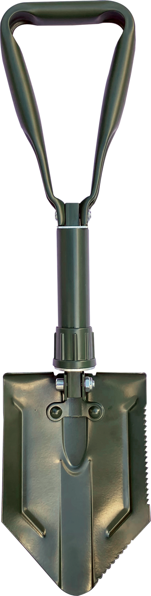 Heusser Klappspaten mit Säge inkl. Gürteltasche - Gartengeräte