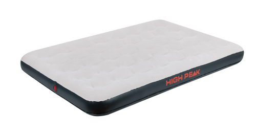 High Peak Air Bed Luftbett 197 x 138 cm hellgrau/dunkelgrau Double - Luftbetten
