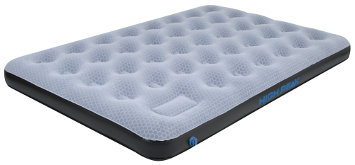High Peak Comfort Plus Air bed Luftbett mit integrierter Pumpe 197 x 138 cm grau/blau/schwarz Double - Luftbetten