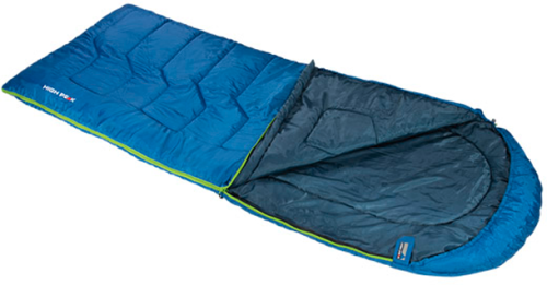 High Peak Deckenschlafsack Frazer 200 mit Kapuze 80 x 220 cm - Schlafsäcke