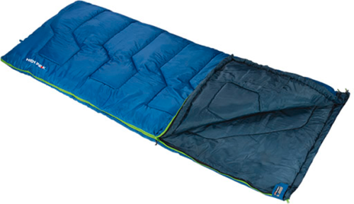 High Peak Deckenschlafsack Vagabond 300 mit Kapuze 80 x 230 cm - Schlafsäcke