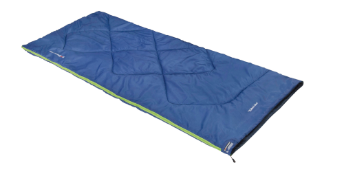 High Peak Patrol Deckenschlafsack 190 x 80 cm blau/dunkelblau - Schlafsäcke