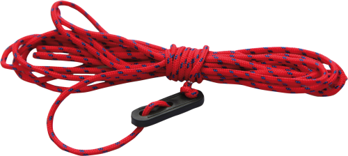 High Peak Sturmleinen Set mit Stopper 6er Pack 350 cm rot - Zeltheringe & Abspannmaterial