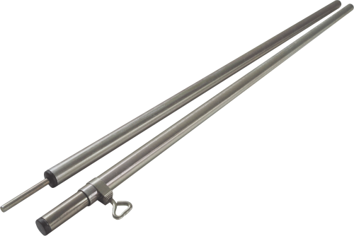 High Peak Teleskop Zeltstange 170 - 255 cm silber - Zelt-Gestänge & Zubehör