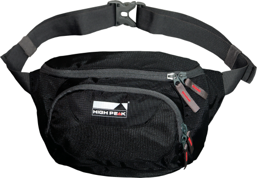 High Peak Tigra Hüfttasche 30 x 18 x 6 cm schwarz - Bauchtaschen