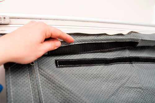 Hindermann Caravan- Bugschutzplane Wintertime Nr. 8987-5550 - Wohnwagen-Schutzhüllen