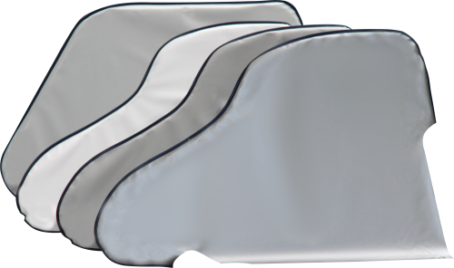 Hindermann Deichselhaube aus Folie Gr.12 Silber - Deichselabdeckungen